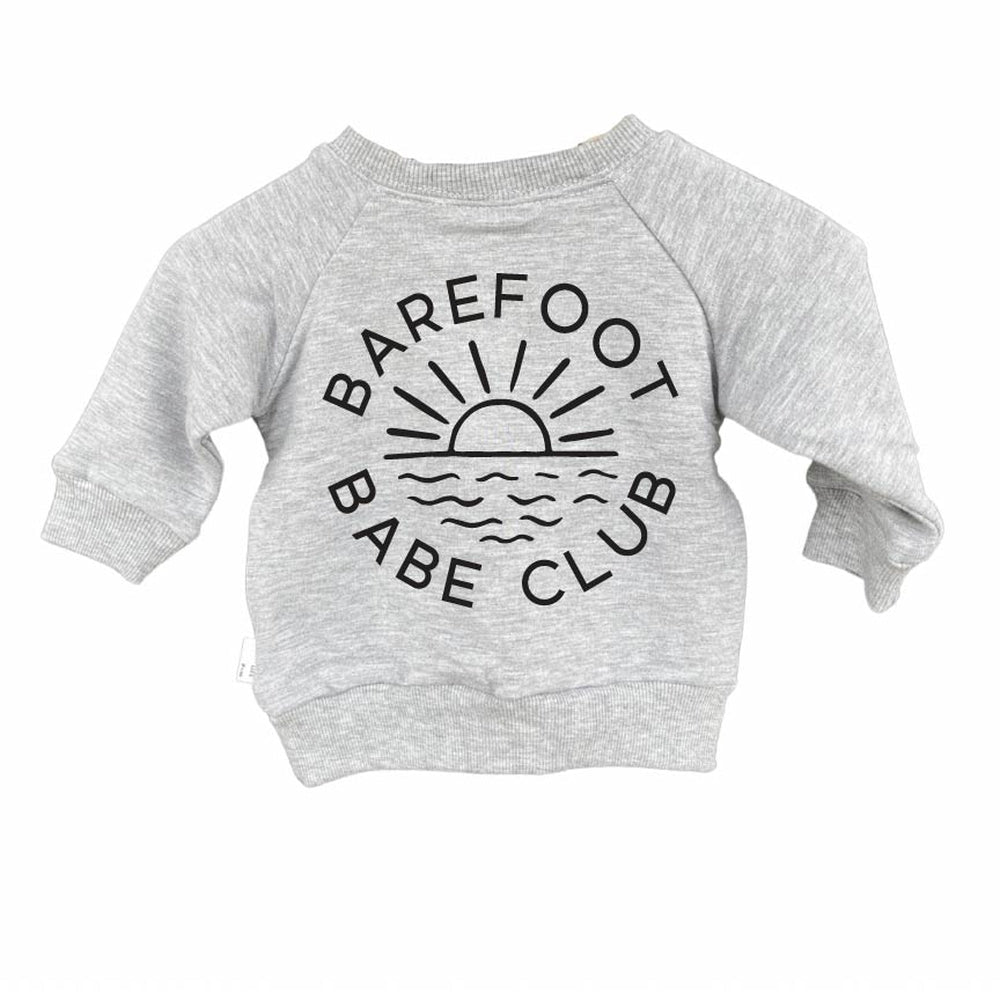 Barefoot Babe Club Sweatshirt Sweatshirt Made in Canada Bamboo Baby and Kids Clothing