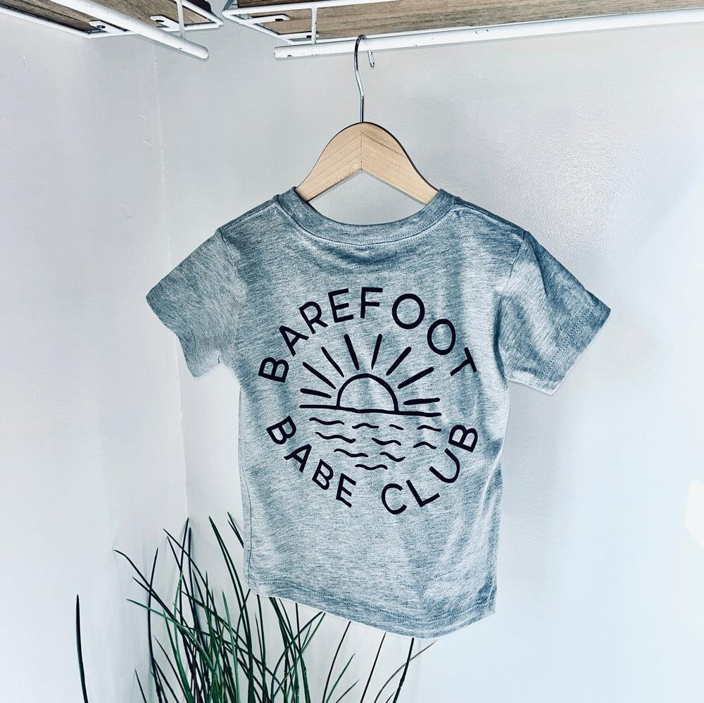 Barefoot Babe Club Tee Tee Made in Canada Bamboo Baby and Kids Clothing