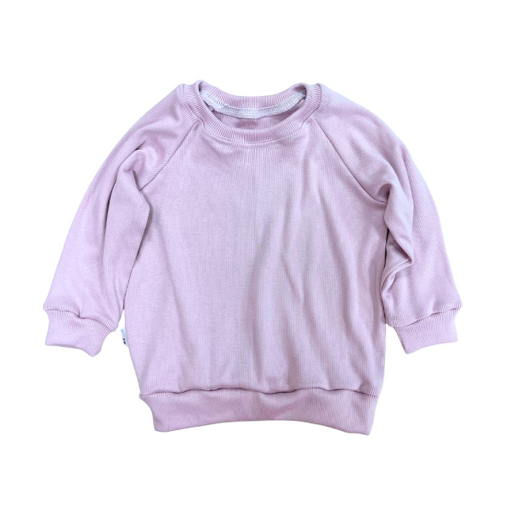 Basic Sweatshirt Ribbed Sweatshirt Made in Canada Bamboo Baby and Kids Clothing