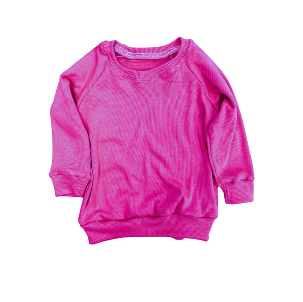 Basic Sweatshirt Ribbed-Portage and Main-Trendy Kids Clothes by Portage and Main
