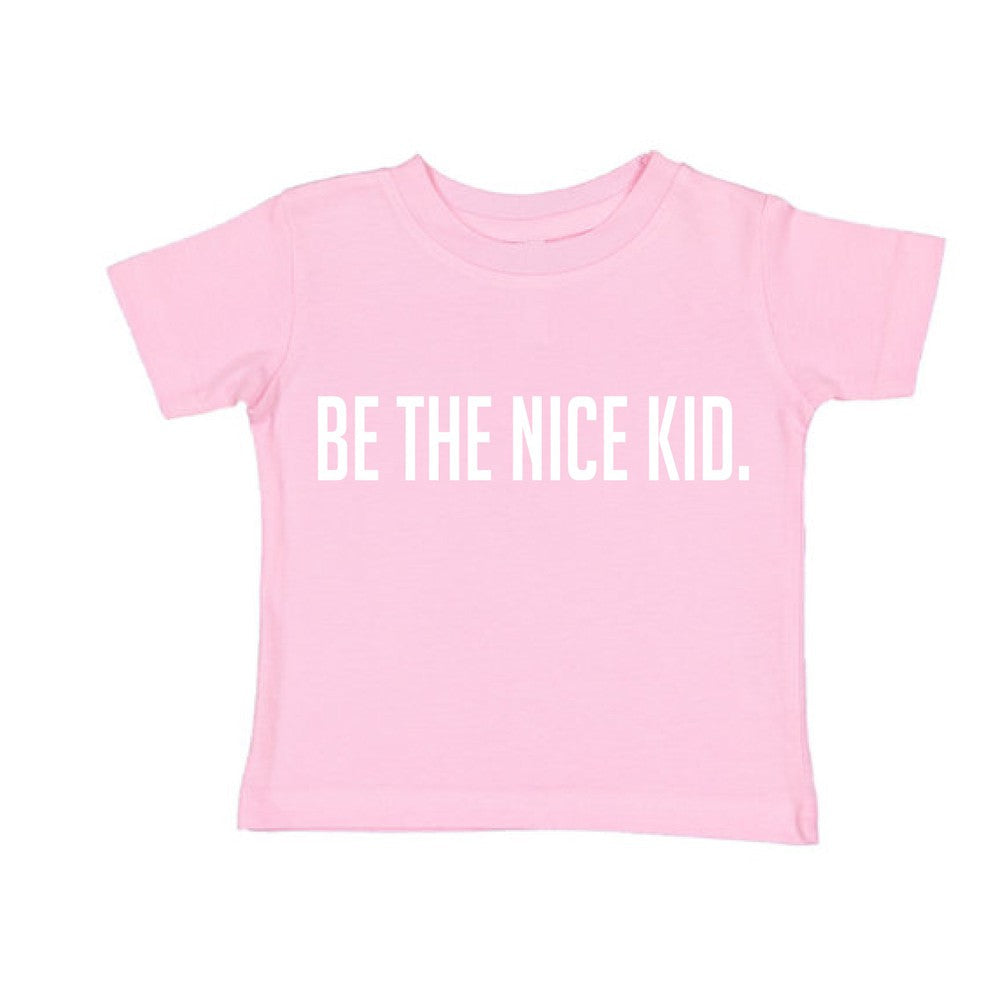 Be the Nice Kid Tee Tee Made in Canada Bamboo Baby and Kids Clothing