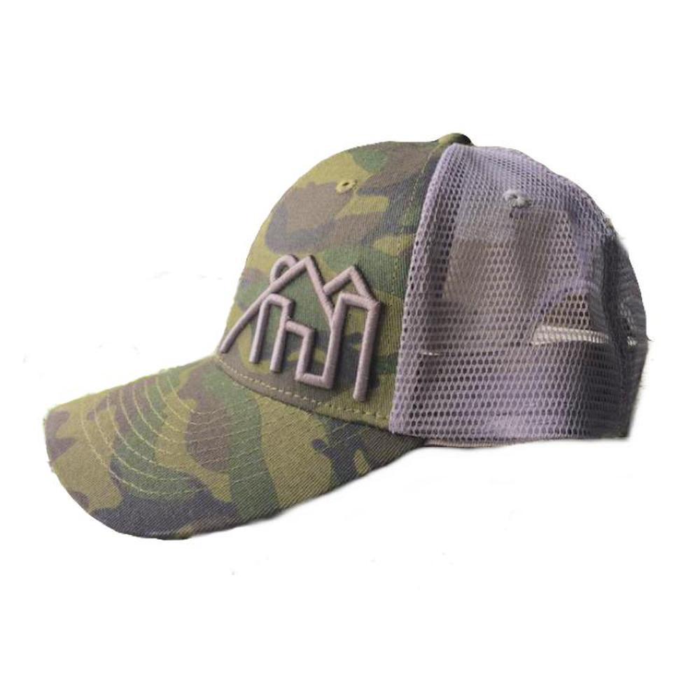 Camo Ball Cap 0-12m Ball Cap Made in Canada Bamboo Baby and Kids Clothing