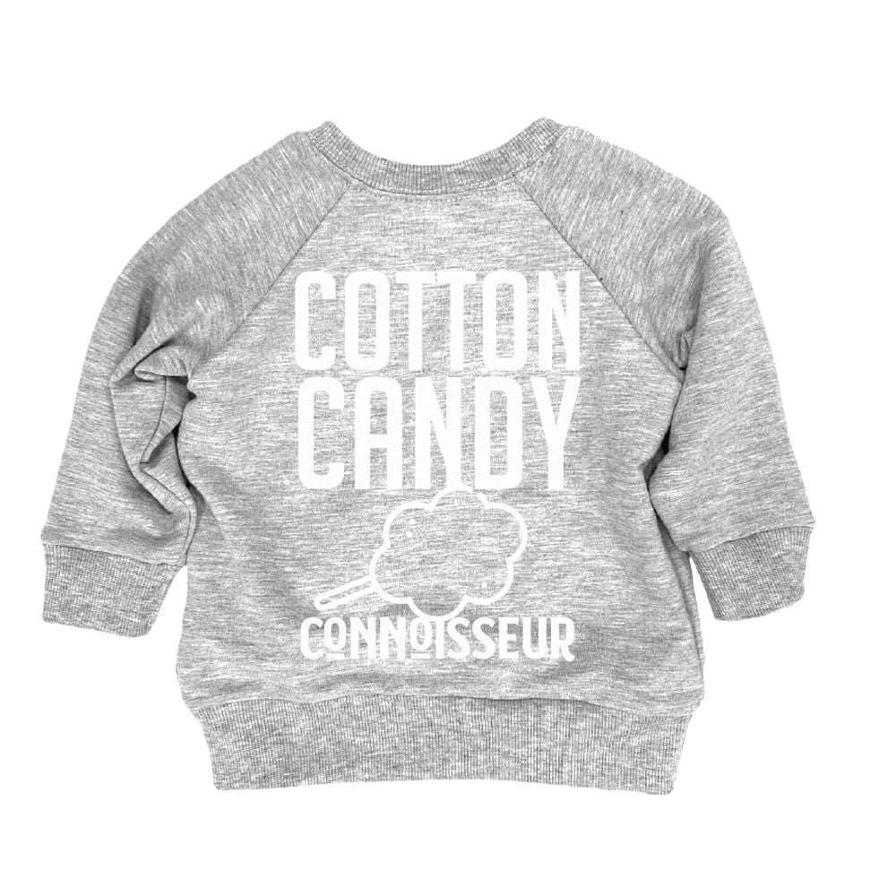 Cotton Candy Connoisseur Sweatshirt Sweatshirt Made in Canada Bamboo Baby and Kids Clothing