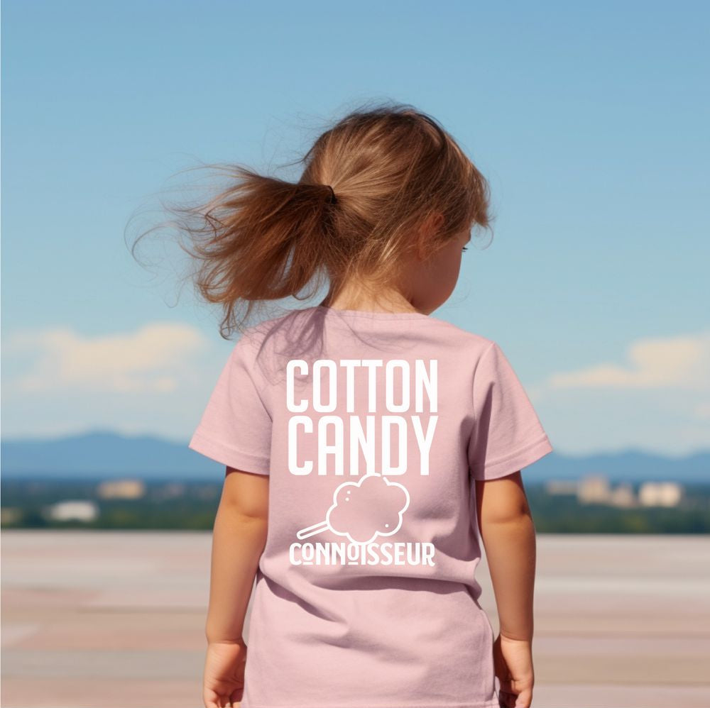 Cotton Candy Connoisseur Tee Tee Made in Canada Bamboo Baby and Kids Clothing