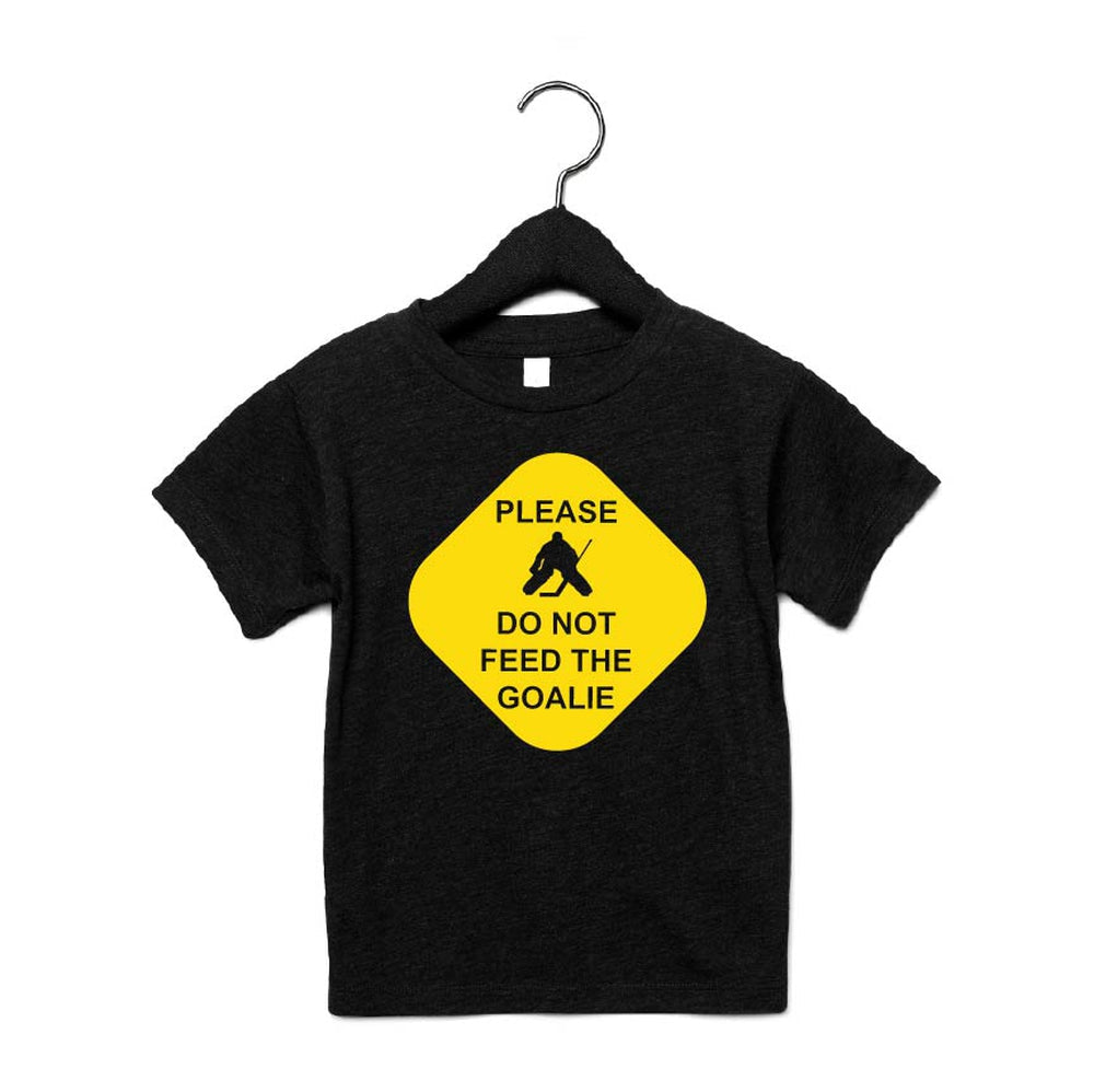 Don't Feed the Goalie Tee Tee Made in Canada Bamboo Baby and Kids Clothing