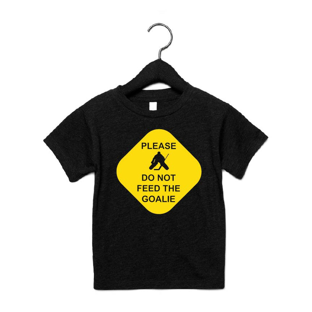 Don't Feed the Goalie Tee Tee Made in Canada Bamboo Baby and Kids Clothing