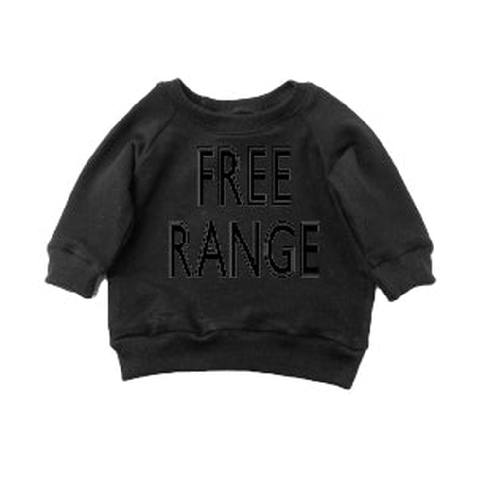 Free Range Sweatshirt Sweatshirt Made in Canada Bamboo Baby and Kids Clothing