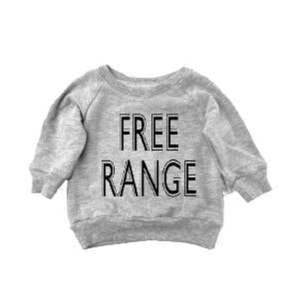 Free Range Sweatshirt Sweatshirt Made in Canada Bamboo Baby and Kids Clothing