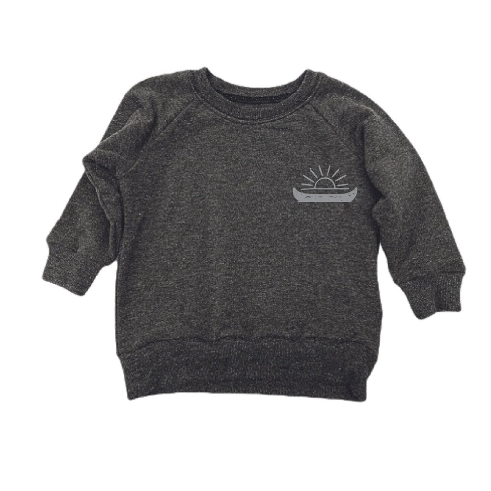 Go Jump in the Lake Sweatshirt Sweatshirt Made in Canada Bamboo Baby and Kids Clothing