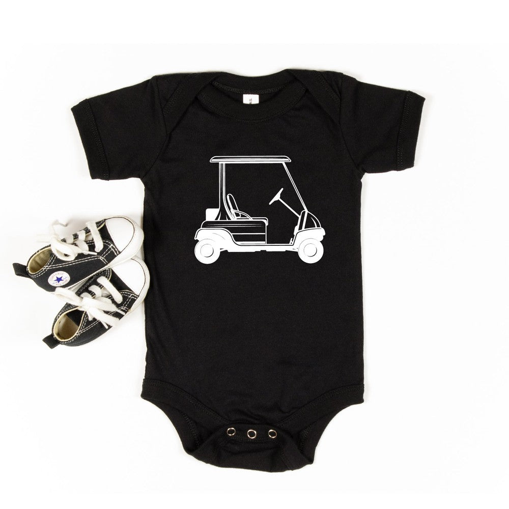 Golf Cart Tee Tee Made in Canada Bamboo Baby and Kids Clothing