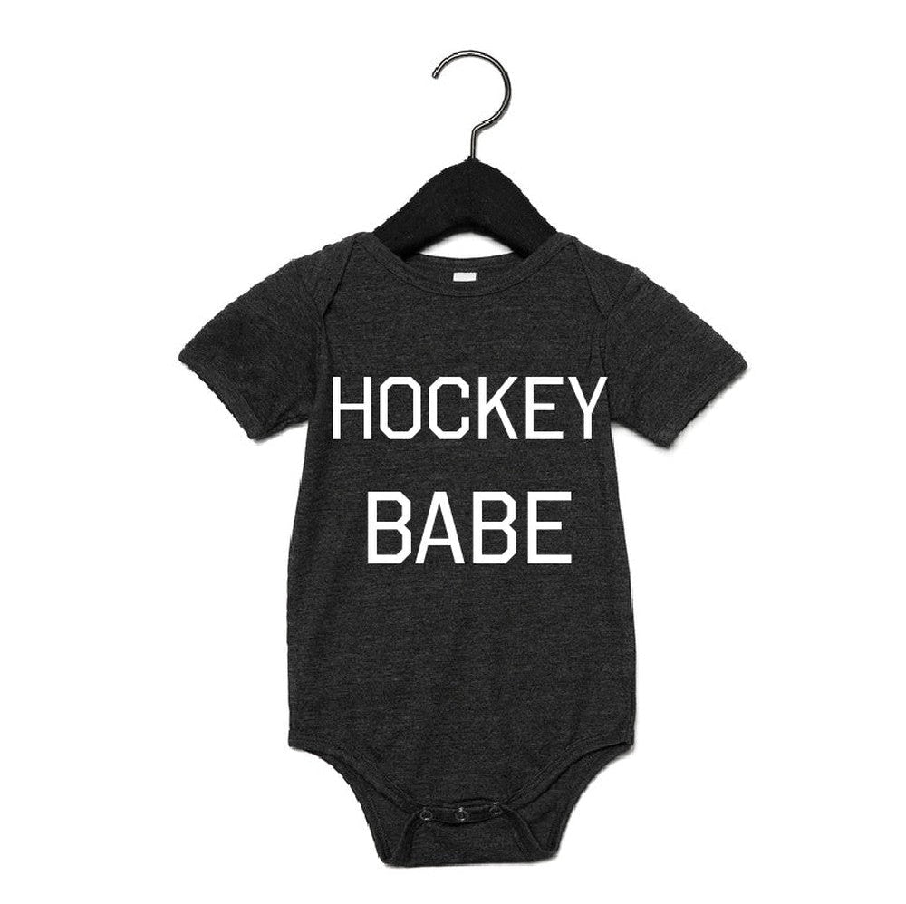 Hockey Babe Tee Tee Made in Canada Bamboo Baby and Kids Clothing