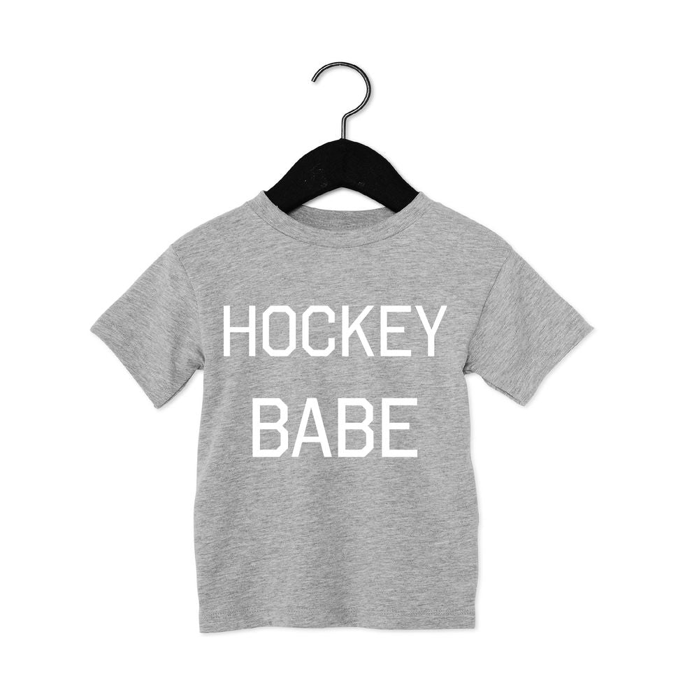 Hockey Babe Tee Tee Made in Canada Bamboo Baby and Kids Clothing