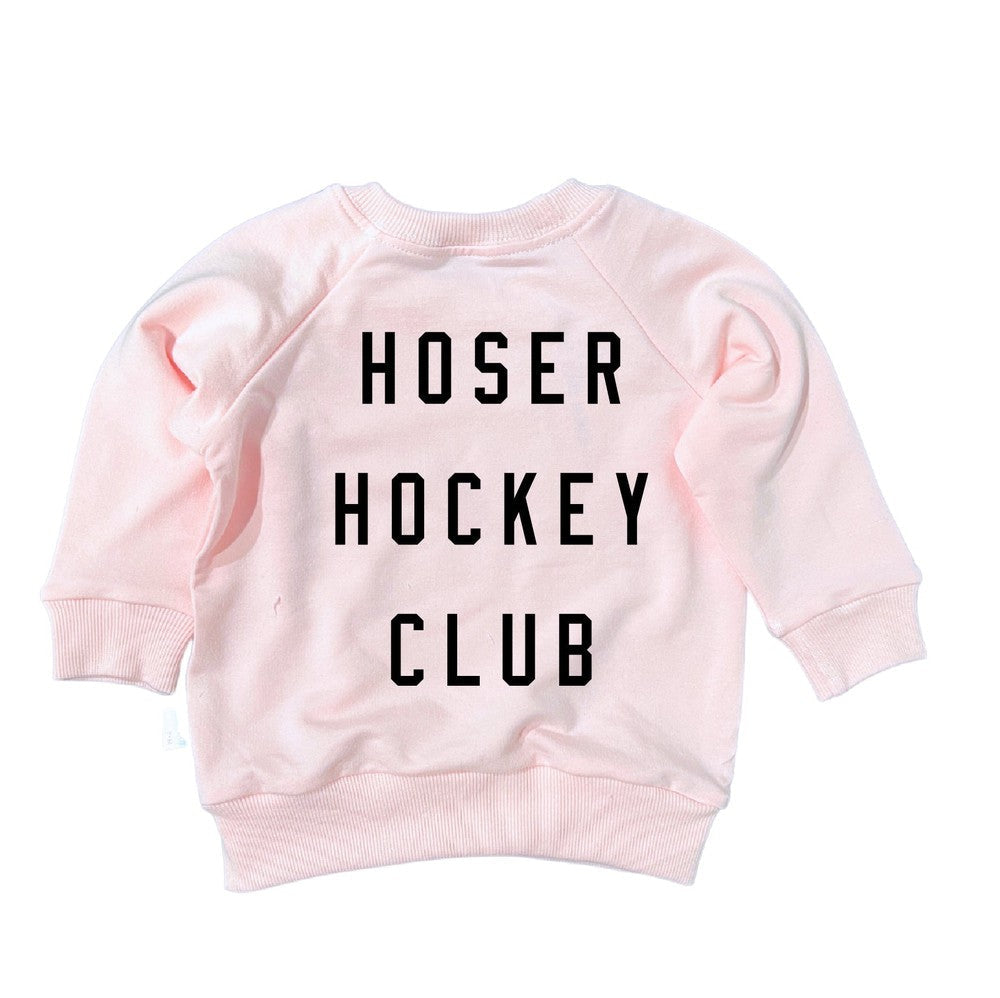 Hoser Hockey Club Sweatshirt Sweatshirt Made in Canada Bamboo Baby and Kids Clothing