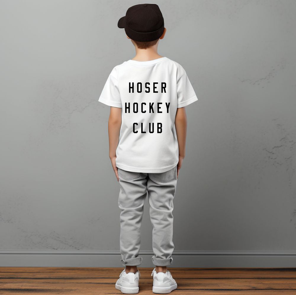 Hoser Hockey Club Tee Tee Made in Canada Bamboo Baby and Kids Clothing
