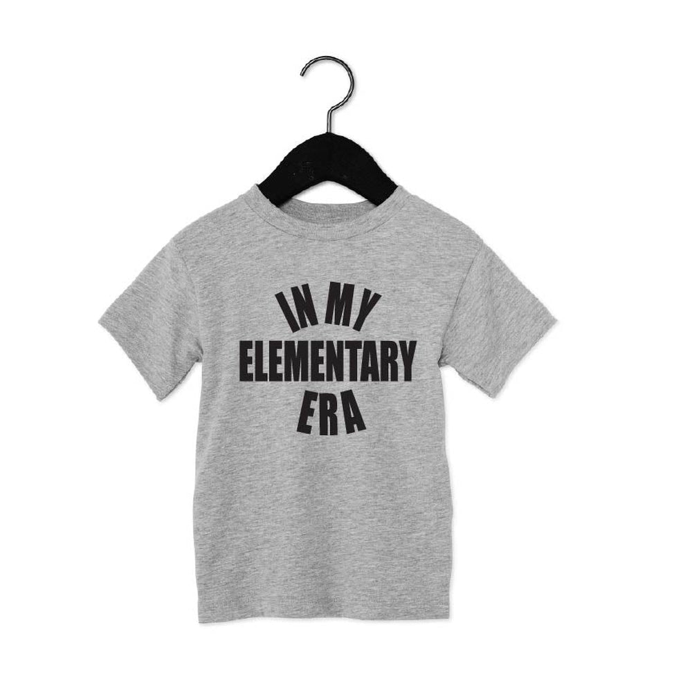 In My Elementary Era Tee Tee Made in Canada Bamboo Baby and Kids Clothing