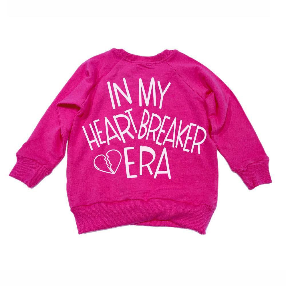In My Heartbreaker Era Sweatshirt Sweatshirt Made in Canada Bamboo Baby and Kids Clothing