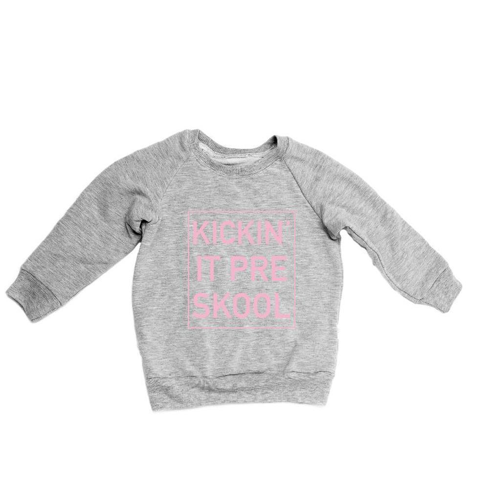 Kickin' it Preskool® Sweatshirt Sweatshirt Made in Canada Bamboo Baby and Kids Clothing