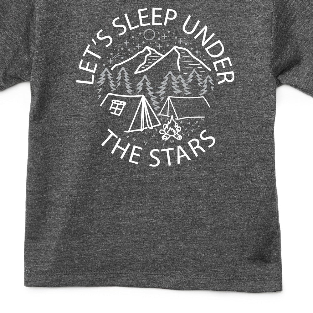 Let's Sleep Under the Stars Tee Tee Made in Canada Bamboo Baby and Kids Clothing