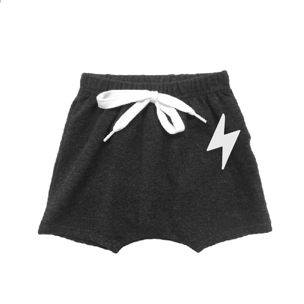 Lightning Harem Shorts Harem Shorts Made in Canada Bamboo Baby and Kids Clothing