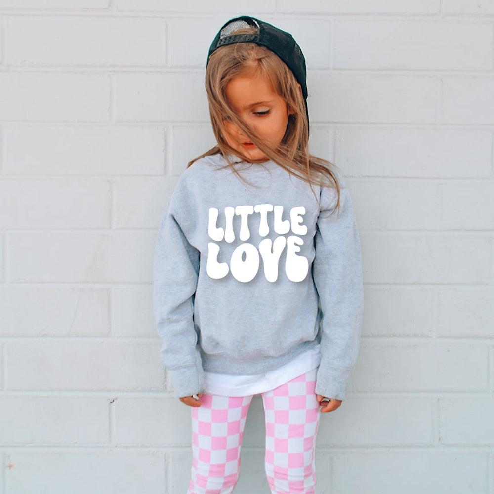 Little Love Sweatshirt Sweatshirt Made in Canada Bamboo Baby and Kids Clothing