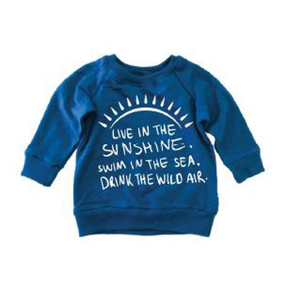 Live In The Sunshine Sweatshirt-Portage and Main-Trendy Kids Clothes by Portage and Main