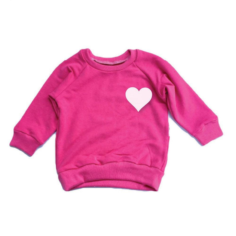 Loves Dogs Sweatshirt Sweatshirt Made in Canada Bamboo Baby and Kids Clothing