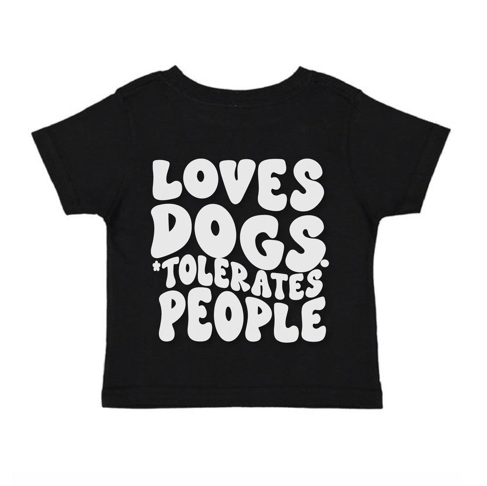 Loves Dogs Tee Tee Made in Canada Bamboo Baby and Kids Clothing