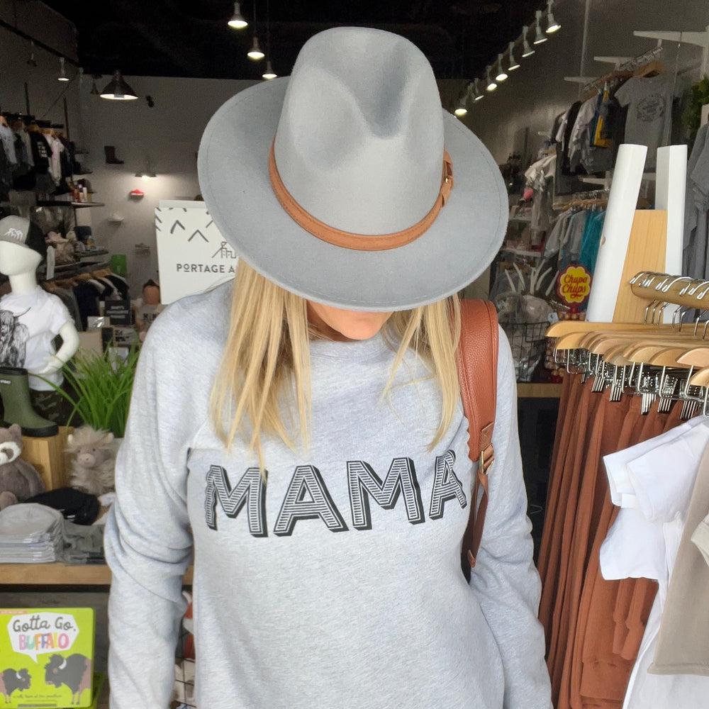 Mama Sweatshirt Adult Sweatshirt Made in Canada Bamboo Baby and Kids Clothing