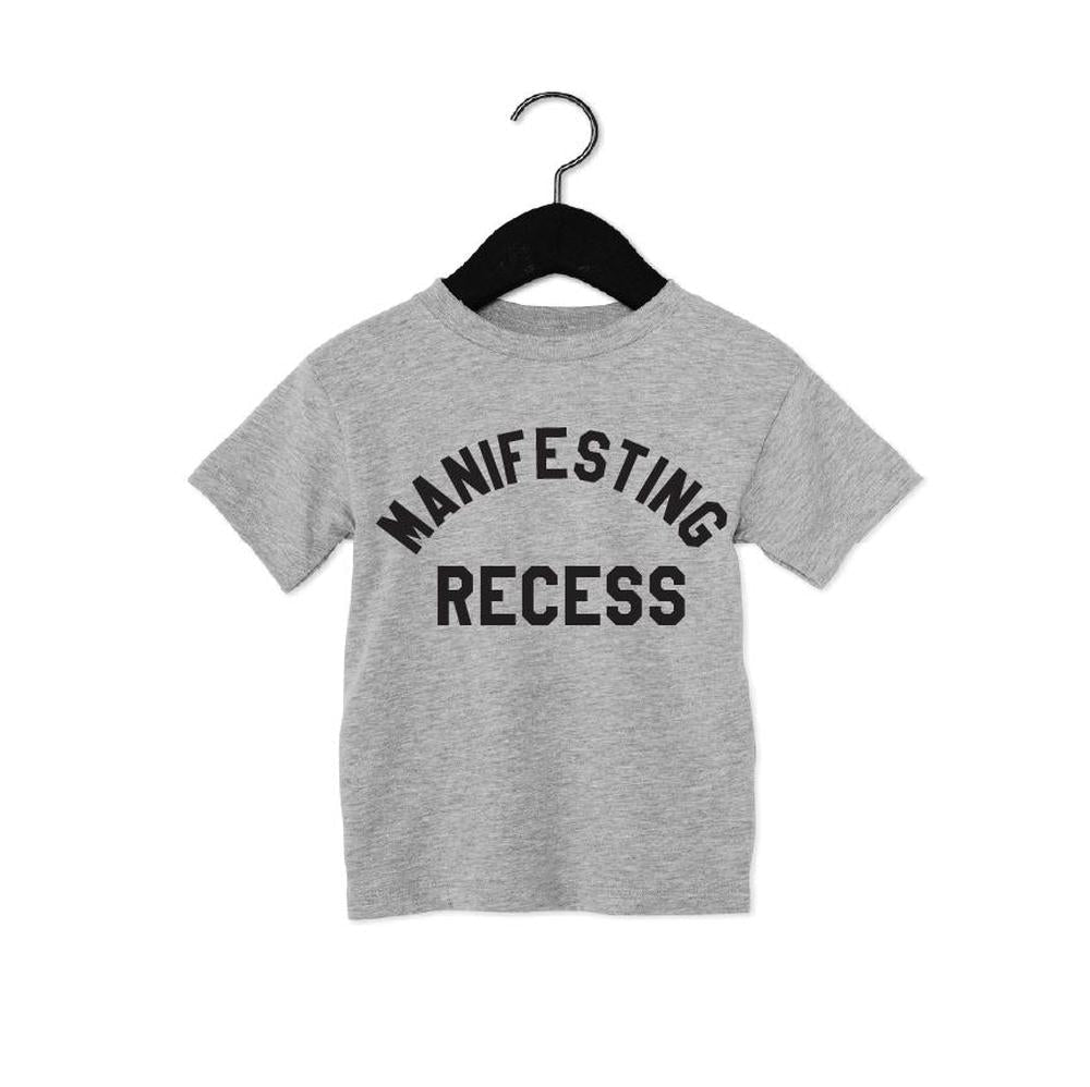 Manifesting Recess Tee Tee Made in Canada Bamboo Baby and Kids Clothing