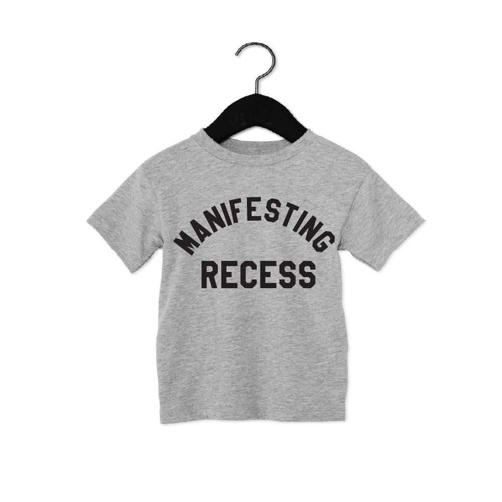 Manifesting Recess Tee Tee Made in Canada Bamboo Baby and Kids Clothing