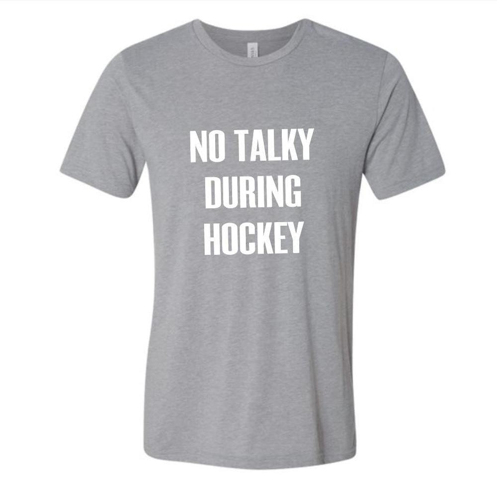 No Talky During Hockey® Tee Tee Made in Canada Bamboo Baby and Kids Clothing