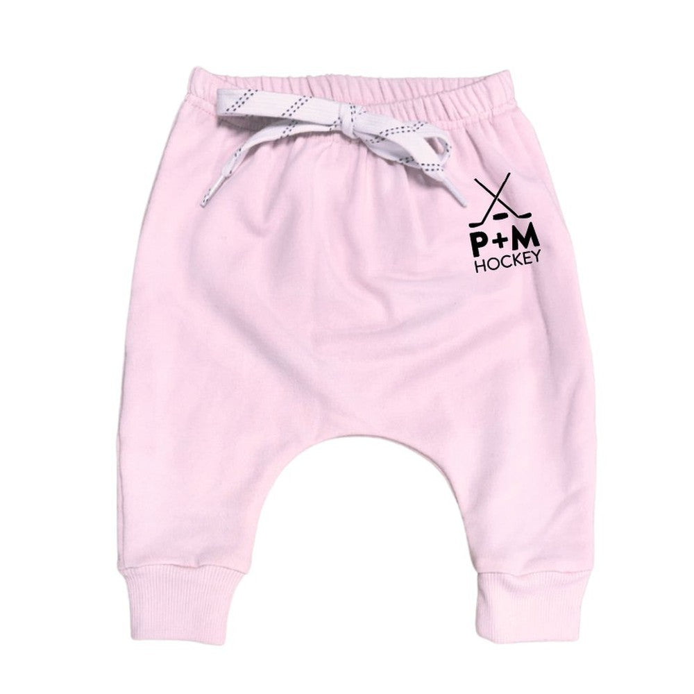 P + M Hockey Joggers Joggers Made in Canada Bamboo Baby and Kids Clothing