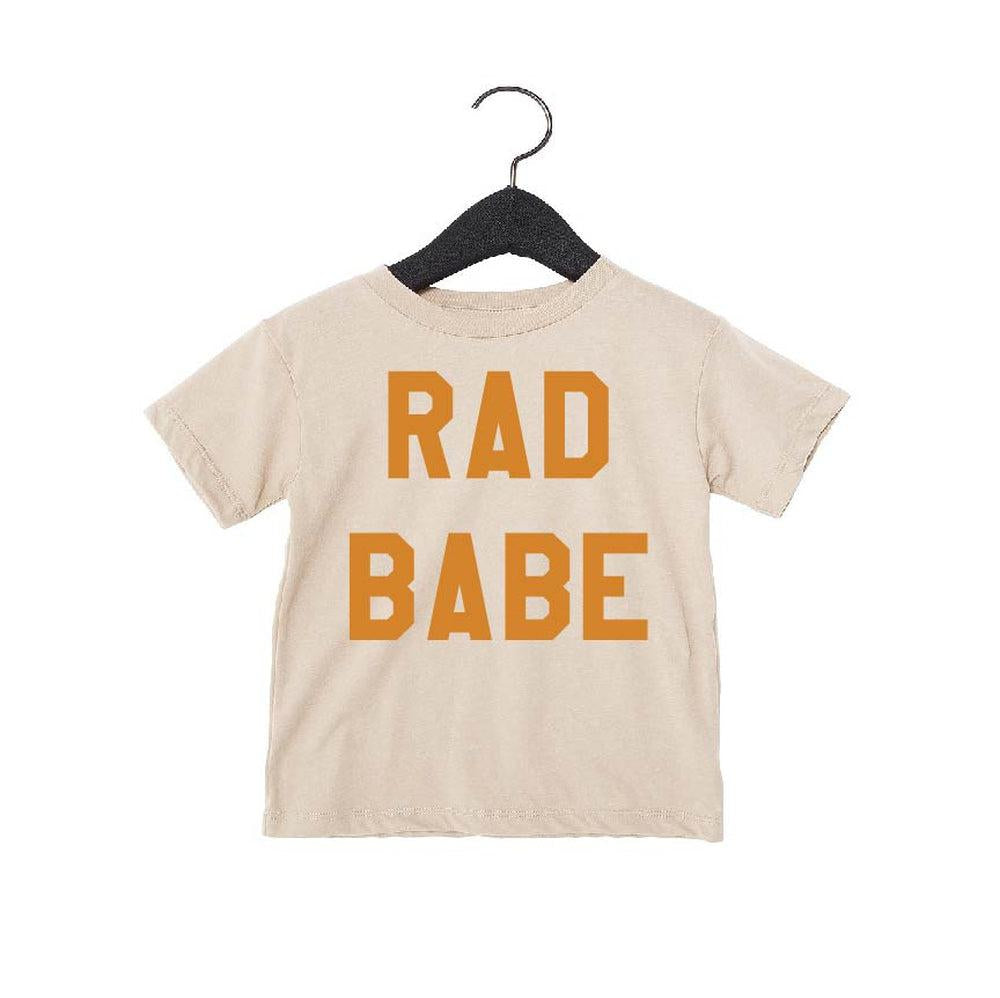 Rad Babe Tee Tee Made in Canada Bamboo Baby and Kids Clothing