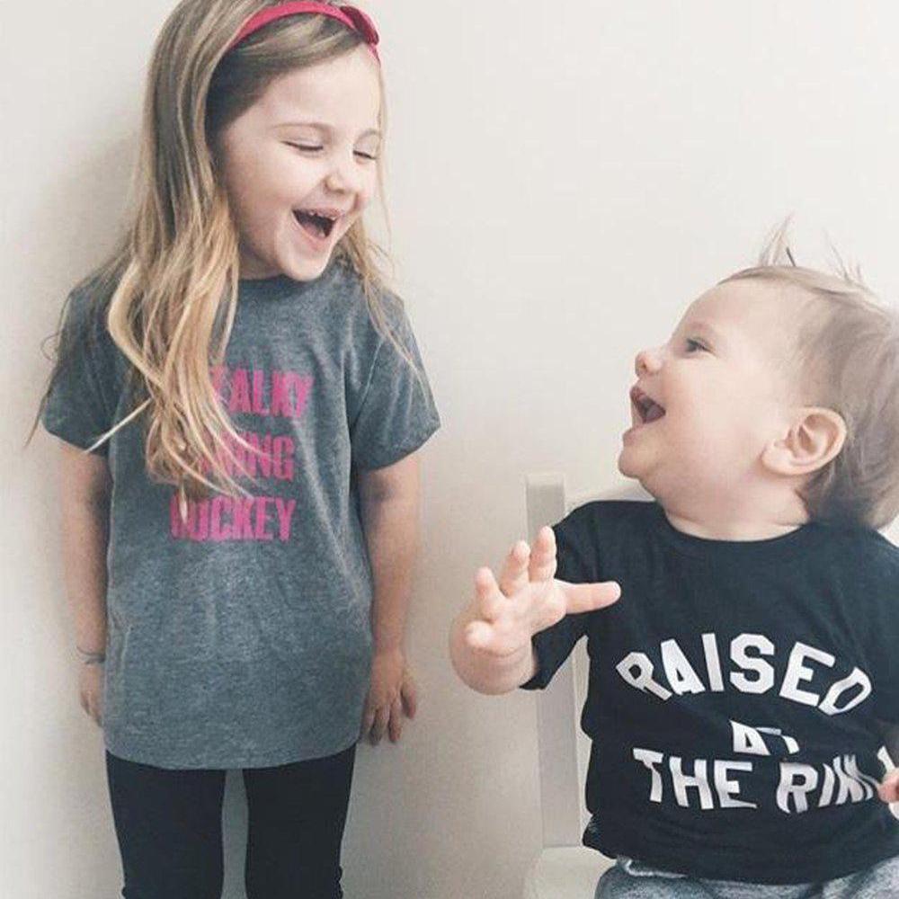 Raised at the Rink™ Tee Tee Made in Canada Bamboo Baby and Kids Clothing