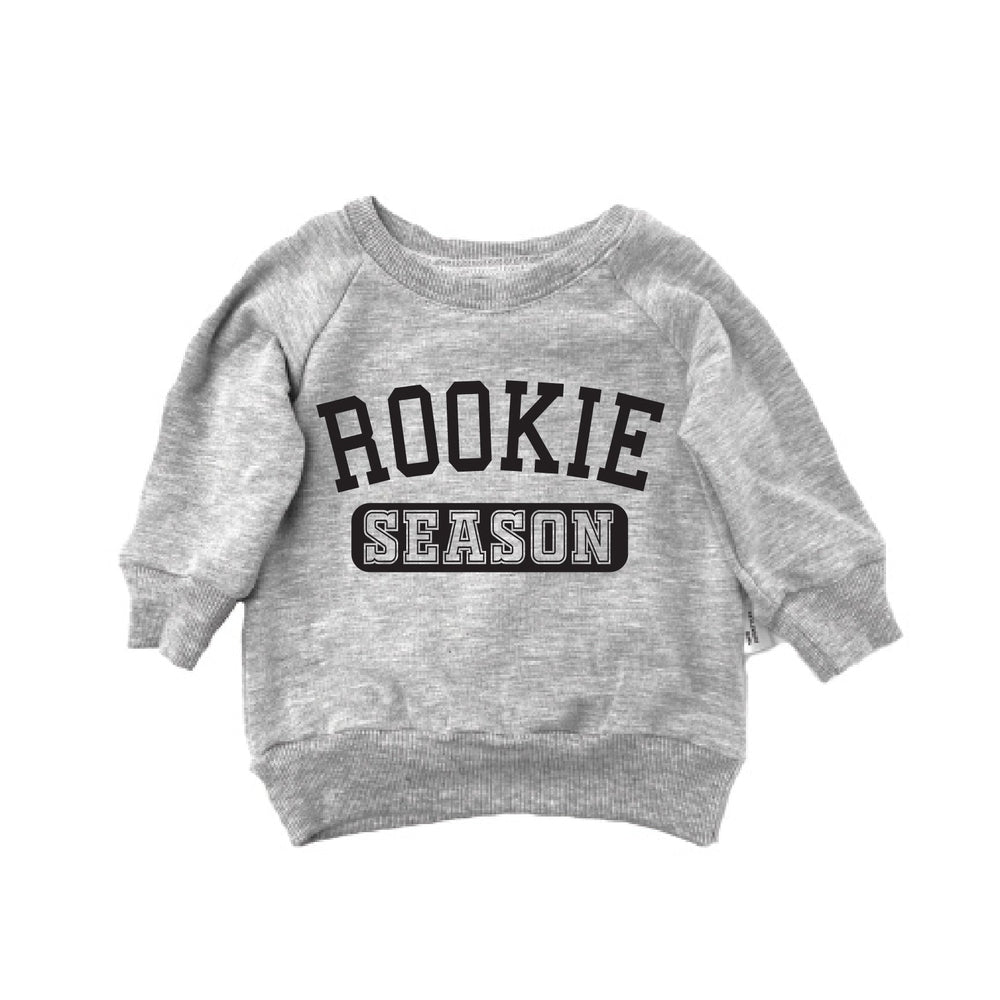 Rookie Season Sweatshirt Sweatshirt Made in Canada Bamboo Baby and Kids Clothing