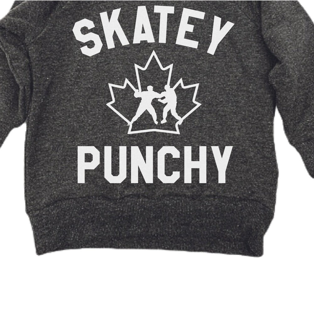 Skatey Punchy© Sweatshirt Sweatshirt Made in Canada Bamboo Baby and Kids Clothing