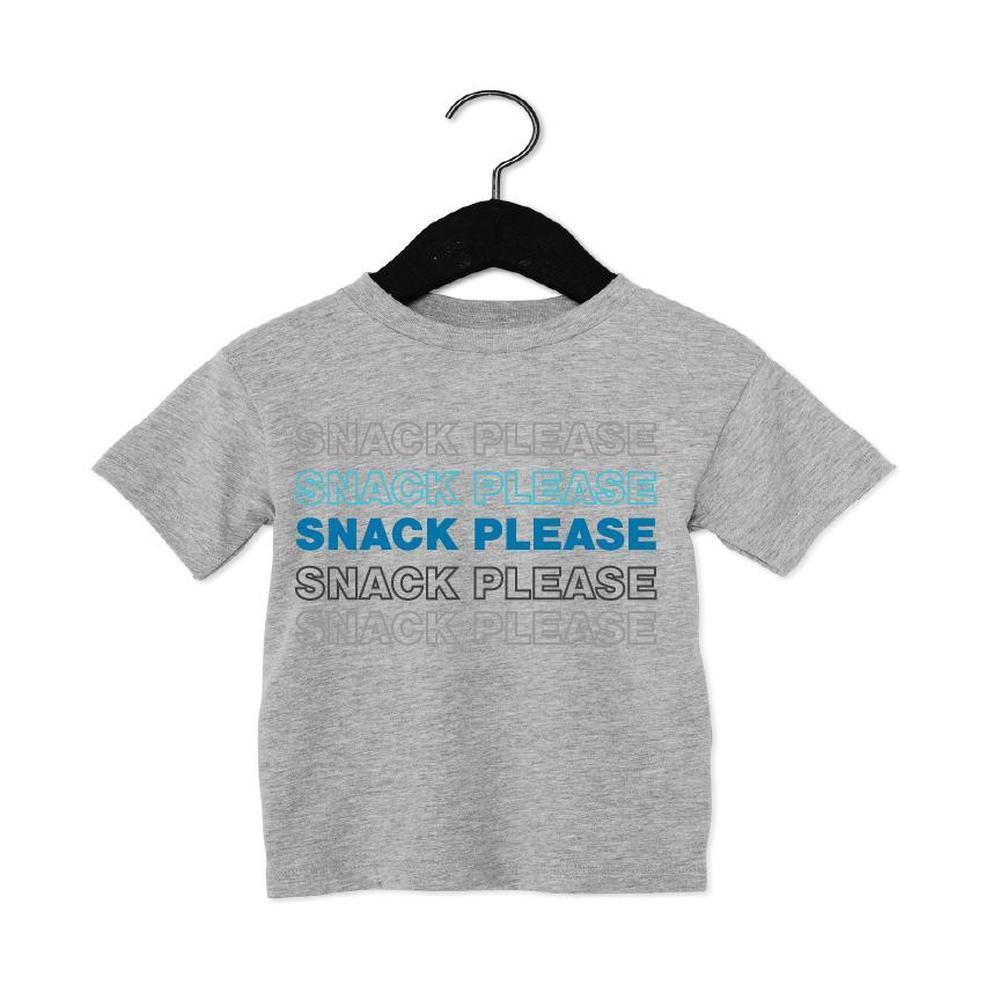 Snack Please Tee Tee Made in Canada Bamboo Baby and Kids Clothing