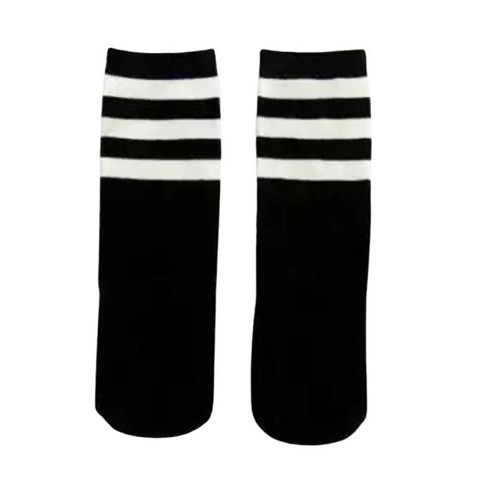 Stripe Knee High Socks Socks Made in Canada Bamboo Baby and Kids Clothing