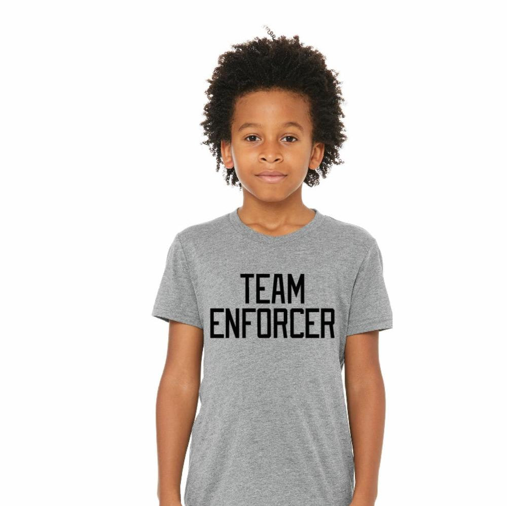 Team Enforcer Tee Tee Made in Canada Bamboo Baby and Kids Clothing