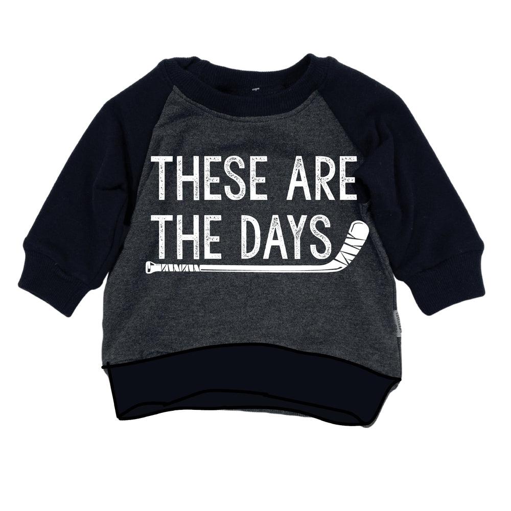 These are the Days Sweatshirt Sweatshirt Made in Canada Bamboo Baby and Kids Clothing