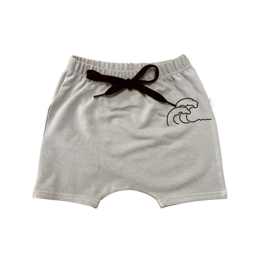 Wave Harem Shorts-Portage and Main-Trendy Kids Clothes by Portage and Main