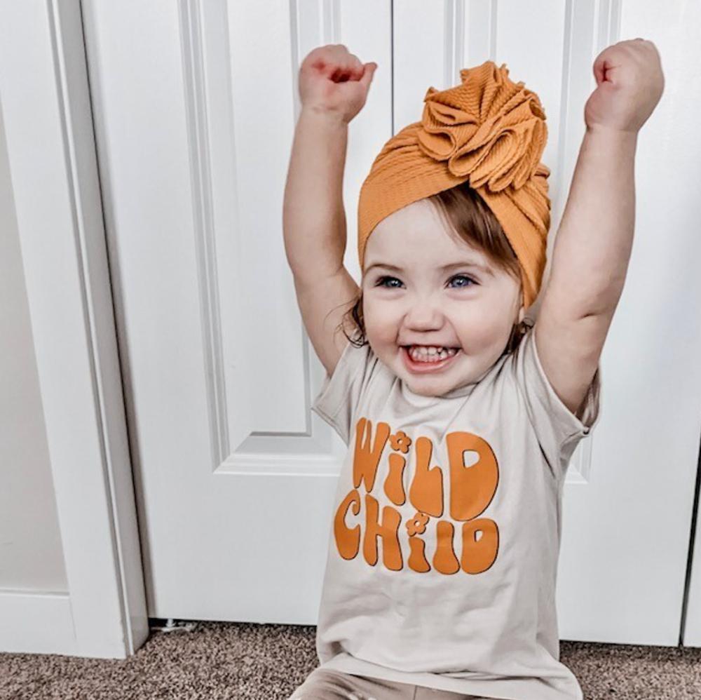 Wild Child Tee Tee Made in Canada Bamboo Baby and Kids Clothing