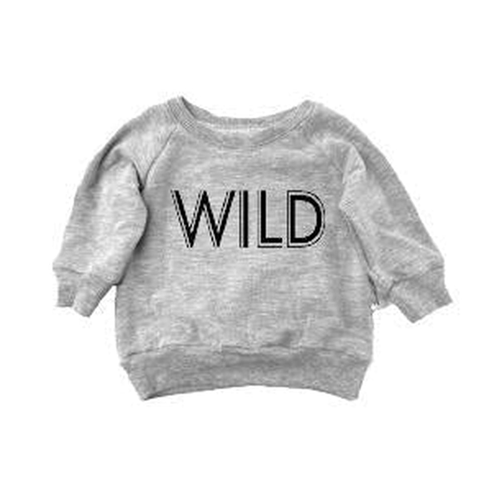 Wild Sweatshirt Sweatshirt Made in Canada Bamboo Baby and Kids Clothing