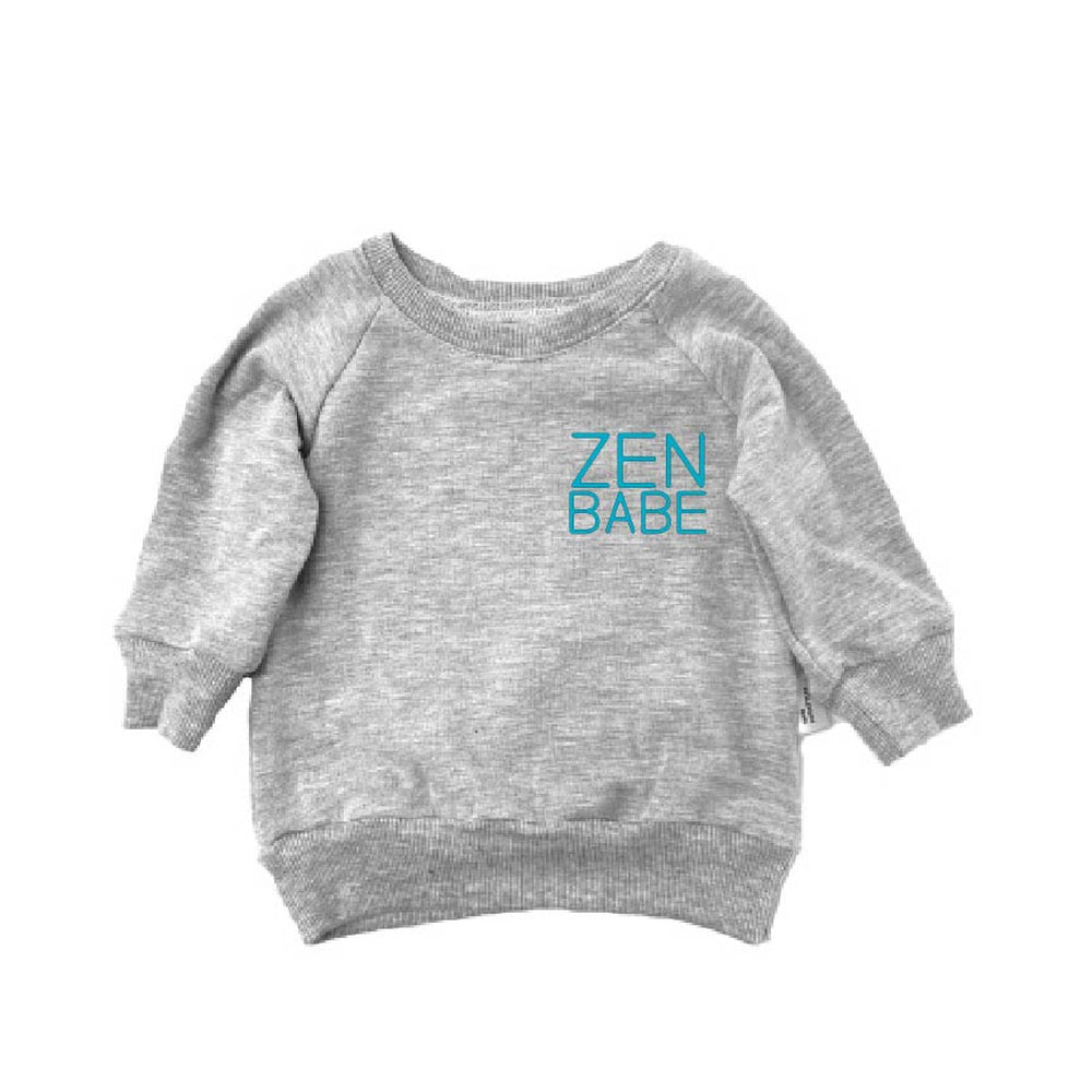 Zen Babe Sweatshirt Sweatshirt Made in Canada Bamboo Baby and Kids Clothing