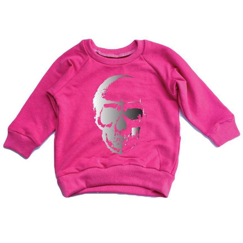 Skull Sweatshirt-Portage and Main-Trendy Kids Clothes by Portage and Main