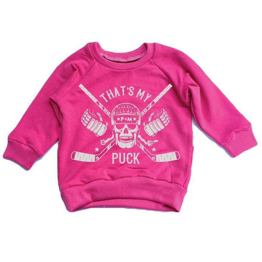 That's My Puck Sweatshirt-Portage and Main-Trendy Kids Clothes by Portage and Main